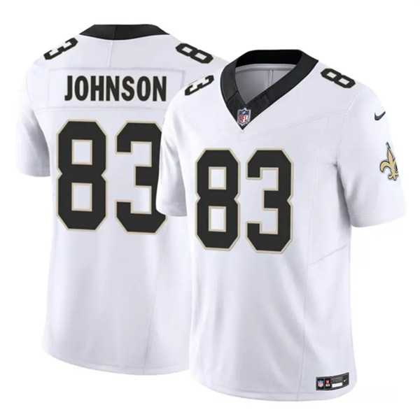 Men & Women & Youth New Orleans Saints #83 Juwan Johnson White 2023 F.U.S.E. Vapor Untouchable Limited Jersey,We sell and wholesale Men & Women & Youth New Orleans Saints #83 Juwan Johnson White 2023 F.U.S.E. Vapor Untouchable Limited Jersey on line form chian!